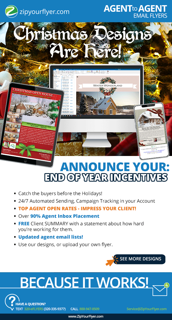 Christmas Designs Bring the Magic to Your Listing!