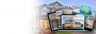Real estate email flyers from agents to agents.