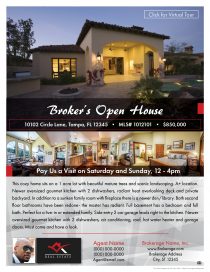 real estate email flyer design